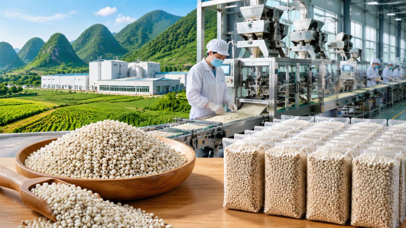 南明区为薏仁米采购提供产地直供